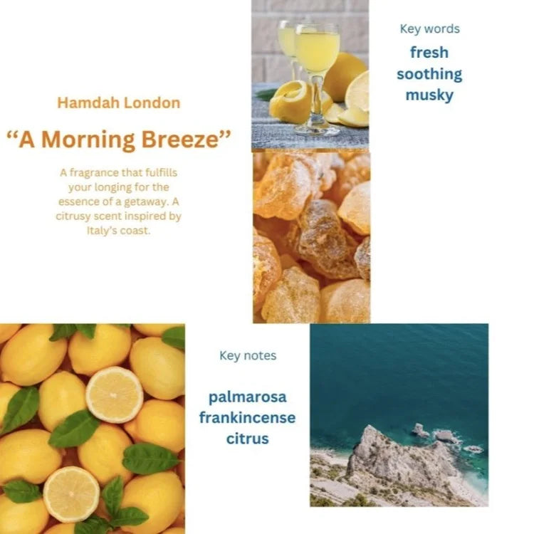 🍋 A Morning Breeze – Luxury Candle (180g)